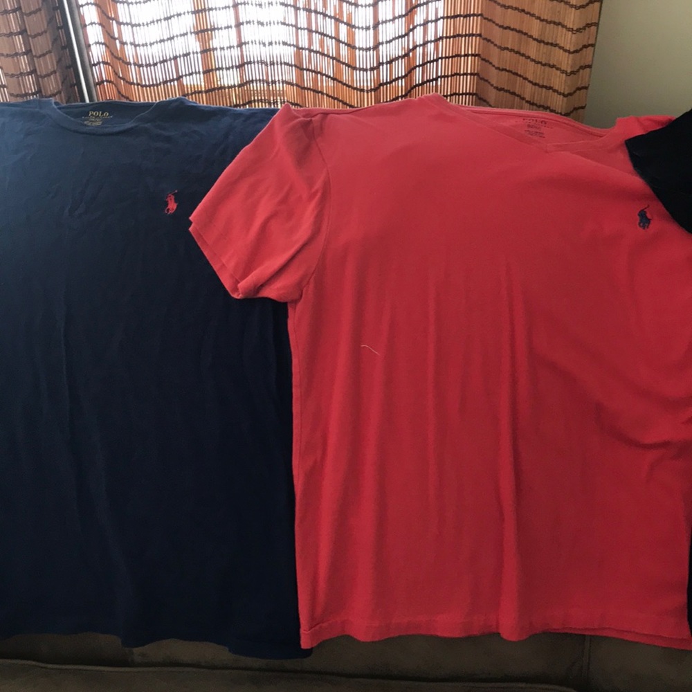 FOUR (4) Ralph Lauren Polo Men’s T-Shirts